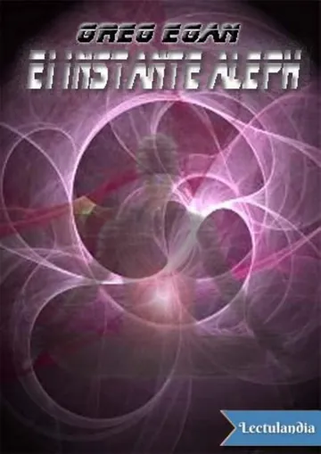 El Instante Aleph de Greg Egan, portada del libro