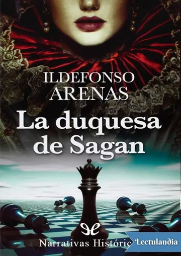 La duquesa de Sagan de Ildefonso Arenas Romero, portada del libro