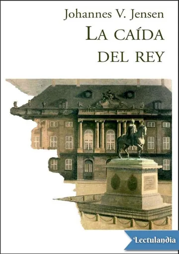 La caída del rey de Johannes V. Jensen, portada del libro
