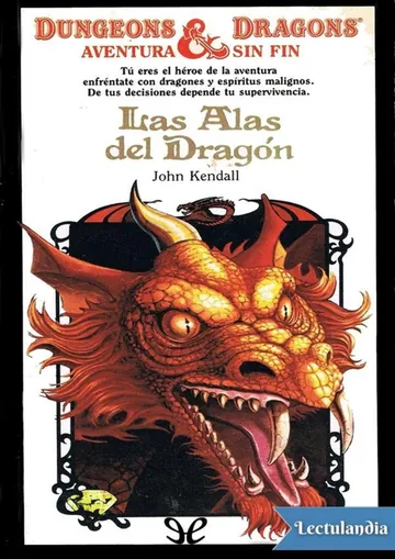 Las alas del dragón de John Kendall, portada del libro