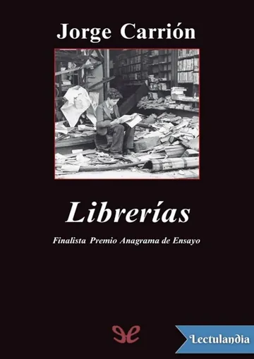 Librerías de Jorge Carrión, portada del libro