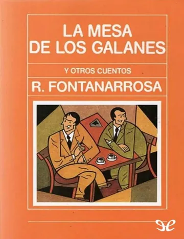 La mesa de los galanes de Roberto Fontanarrosa, portada del libro