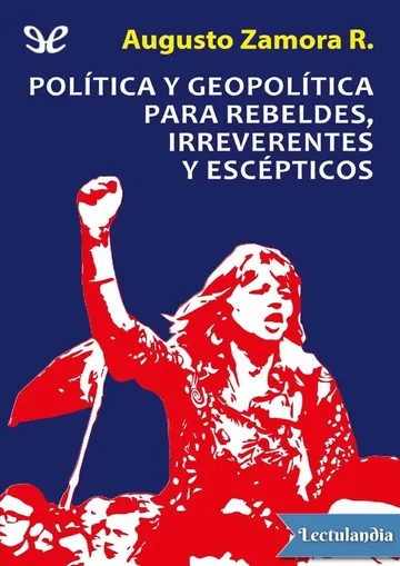 Política y geopolítica de Augusto Zamora, portada del libro