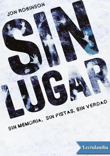 Sin lugar de Jon Robinson, portada del libro