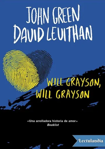 Will Grayson, Will Grayson de John Green, portada del libro