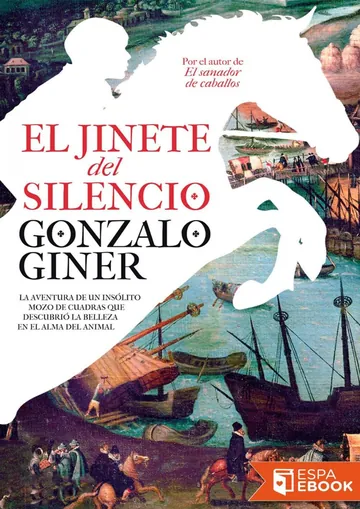 El jinete del silencio de Gonzalo Giner, portada del libro
