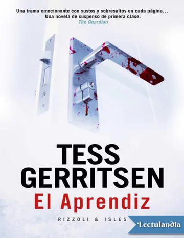 El aprendiz de Tess Gerritsen, portada del libro