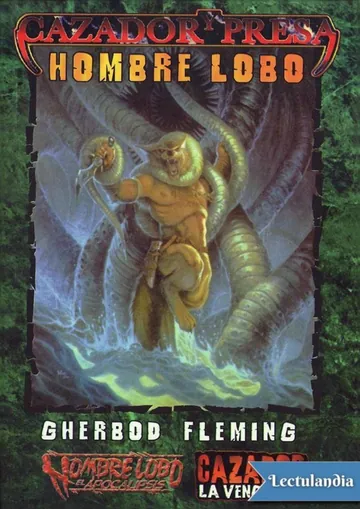 Hombre lobo de Gherbod Fleming, portada del libro