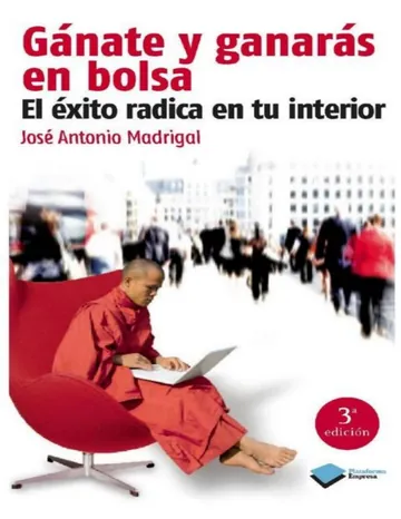 Gánate y ganarás en bolsa de Jose Antonio Madrigal, portada del libro