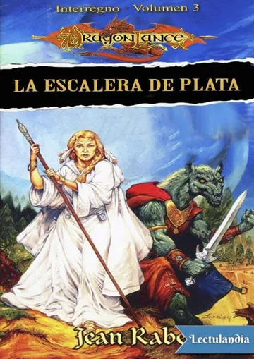 La escalera de plata de Jean Rabe, portada del libro