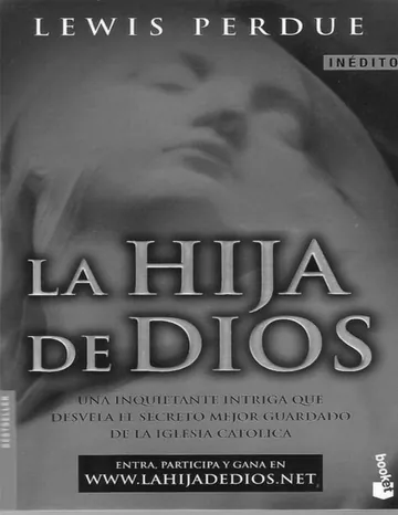 La hija de Dios de Perdue Lewis, portada del libro