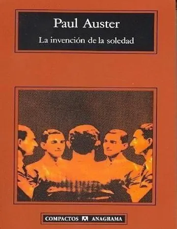La invencion de la soledad de Paul Auster, portada del libro