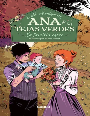 Ana de las tejas verdes 10--La familia crece de Lucy Maud Montgomery, portada del libro