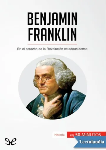 Benjamin Franklin de Cedric Leloup, portada del libro