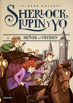 El señor del crimen de Irene Adler, portada del libro