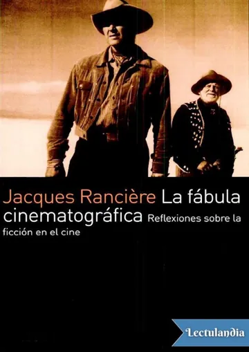 La fábula cinematográfica de Jacques Rancière, portada del libro