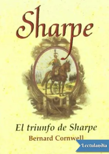 El triunfo de Sharpe de Bernard Cornwell, portada del libro