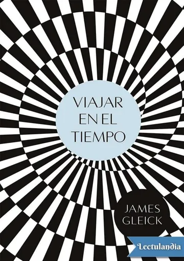 Viajar en el tiempo de James Gleick, portada del libro
