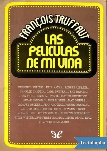 Las películas de mi vida de Francois Truffaut, portada del libro