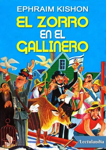 El zorro en el gallinero de Ephraim Kishon, portada del libro