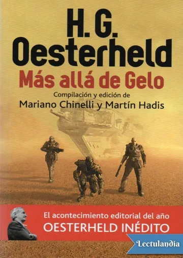 Más allá de Gelo de H. G. Oesterheld, portada del libro
