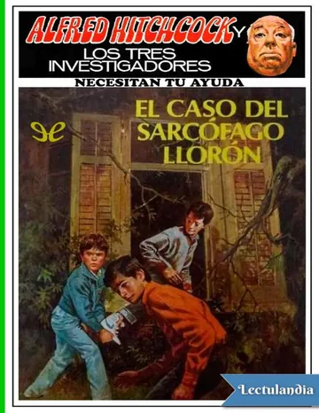 El caso del sarcófago llorón de Megan Stine, portada del libro
