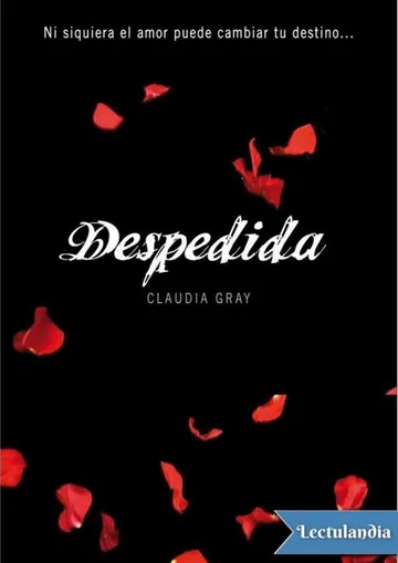 Despedida de Claudia Gray, portada del libro