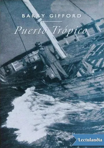 Puerto Trópico de Barry Gifford, portada del libro
