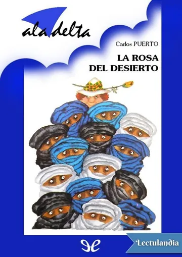 La rosa del desierto de Carlos Puerto, portada del libro