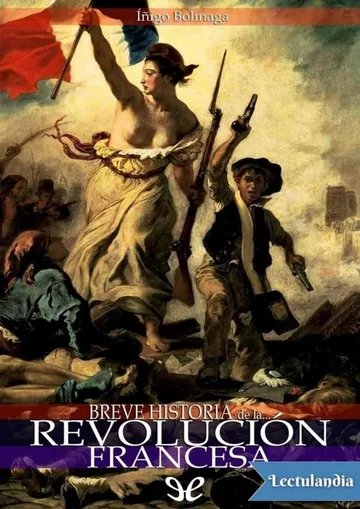 Breve historia de la Revolución Francesa de Iñigo Bolinaga, portada del libro