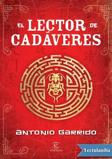 El lector de cadáveres de Antonio Garrido, portada del libro