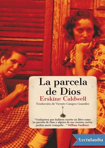 La parcela de Dios de Erskine Caldwell, portada del libro