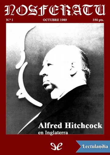Alfred Hitchcock en Inglaterra de AA. VV., portada del libro