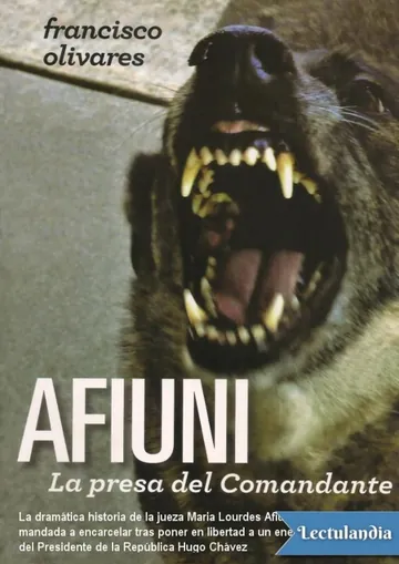 Afiuni de Francisco Olivares, portada del libro