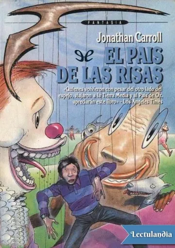 El país de las risas de Jonathan Carroll, portada del libro