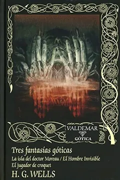 Tres fantasías góticas de H. G. Wells, portada del libro
