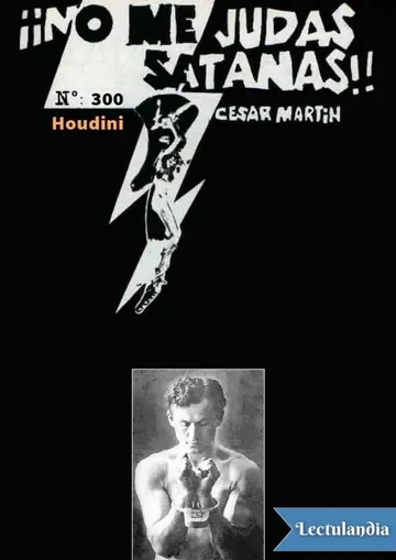 Houdini de César Martín, portada del libro