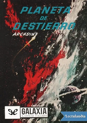 Planeta de destierro de Arcadius, portada del libro