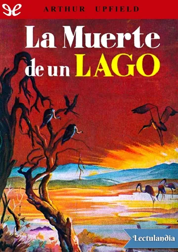 La muerte de un lago de Arthur Upfield, portada del libro