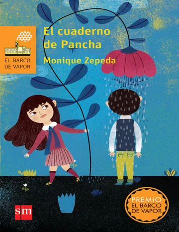 El cuaderno de Pancha de Monique Zepeda, portada del libro