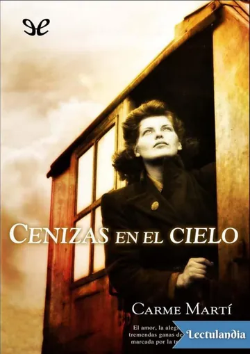 Cenizas en el cielo de Carme Martí, portada del libro