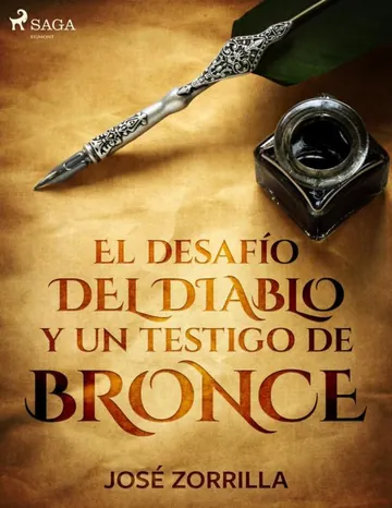 El desafío del diablo y un testigo de bronce de José Zorrilla, portada del libro