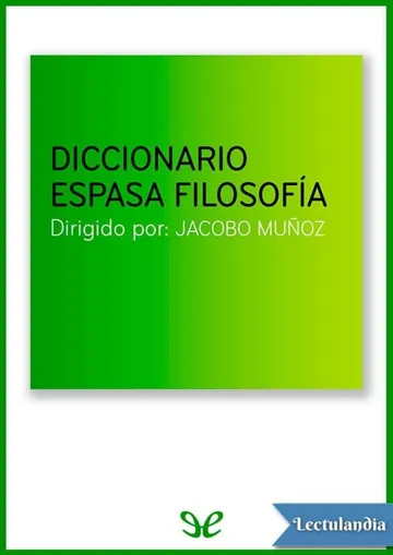 Diccionario Espasa Filosofía de Germán Cano Cuenca, portada del libro