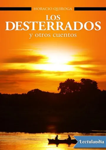 Los desterrados y otros cuentos de Horacio Quiroga, portada del libro