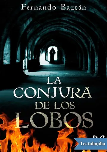 La conjura de los lobos de Fernando Baztán, portada del libro