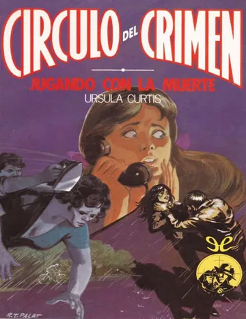 Jugando con la muerte de Ursula Curtiss, portada del libro