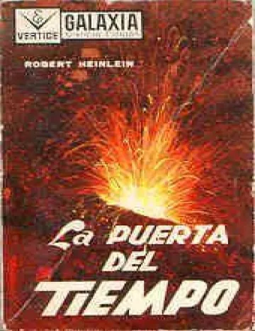 La puerta del tiempo de Robert A. Heinlein, portada del libro