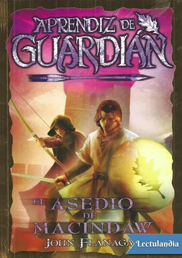 El asedio de Macindaw de John Flanagan, portada del libro
