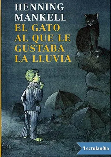 El gato al que le gustaba la lluvia de Henning Mankell, portada del libro