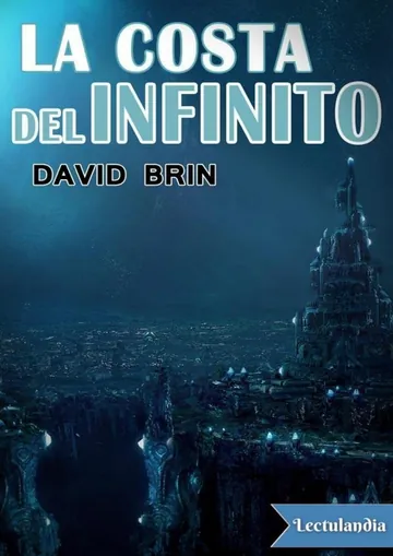 La costa del infinito de David Brin, portada del libro
